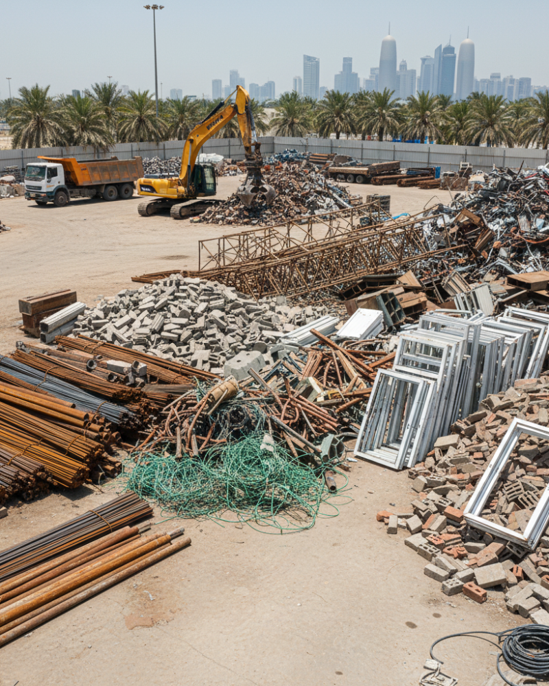 Construction Scrap Buyer in Qatar